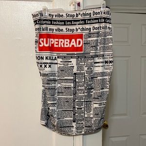 Newspaper Skirt